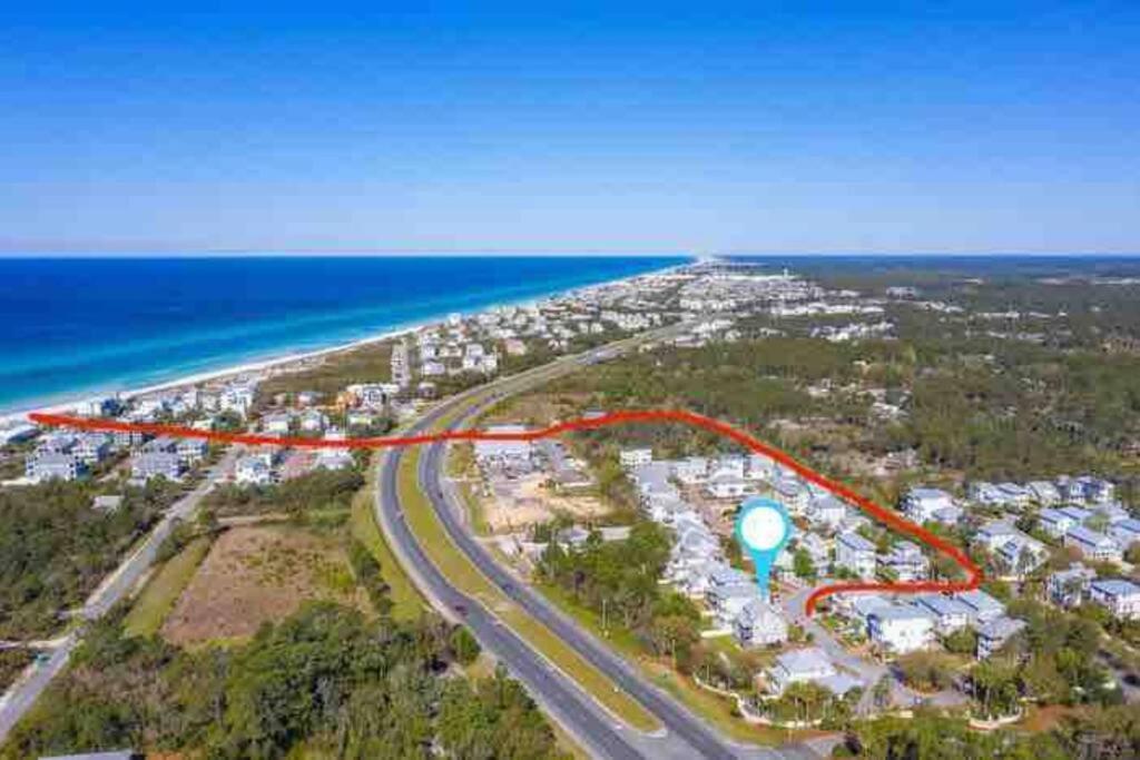 30A Coastal Home Walk To Beach, Lake & Pool Inlet Beach Экстерьер фото